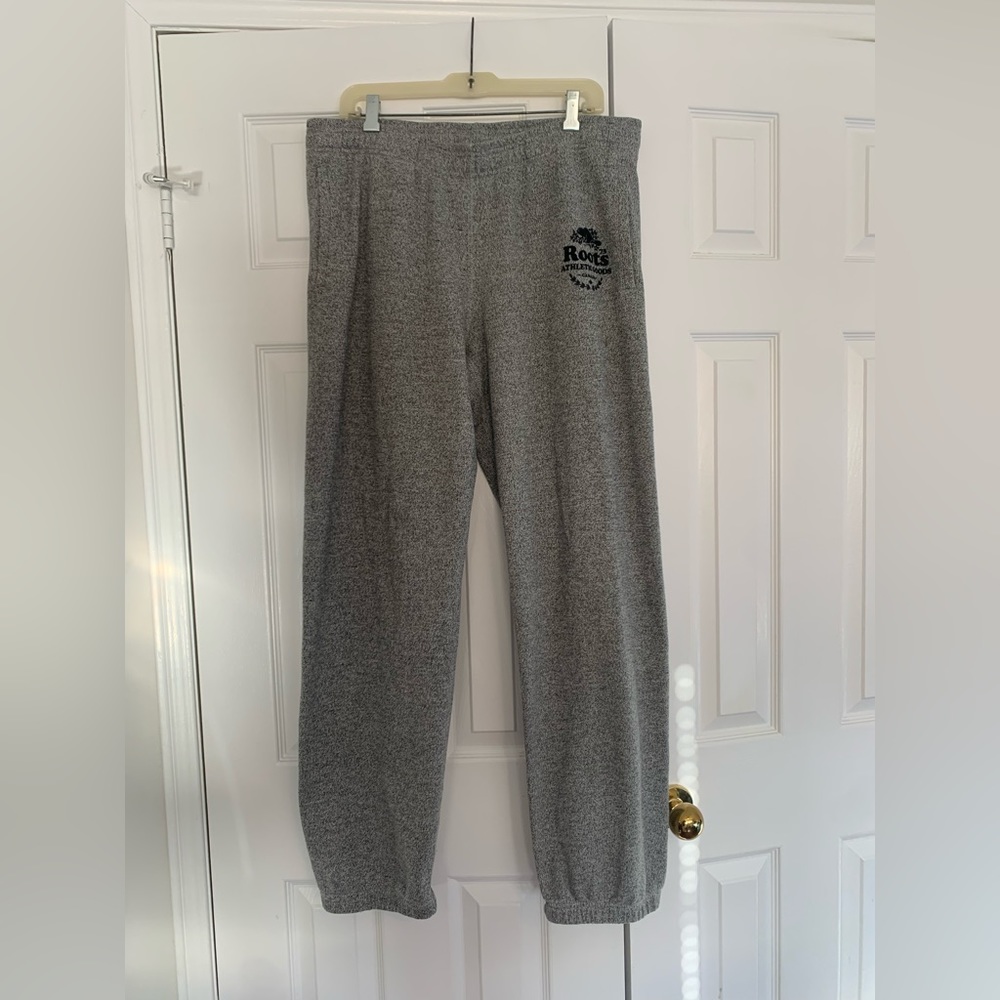 Salt and pepper Roots pants